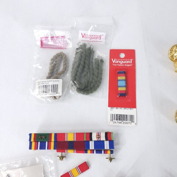 Military Insignia Lot Pins Ribbons Badges Patches US Army Marine Corps Air Medal - Picture 6 of 7